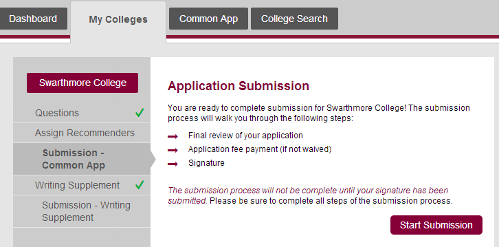 College common app essay tips