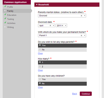 common app 1